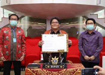 Bangun Jalan Lingkar Selatan, Badung Teken Kesepakatan dengan Kemenkeu