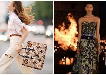 2 Brand Fashion Ternama Dunia Keluarkan Koleksi Terbaru Bercorak Batik