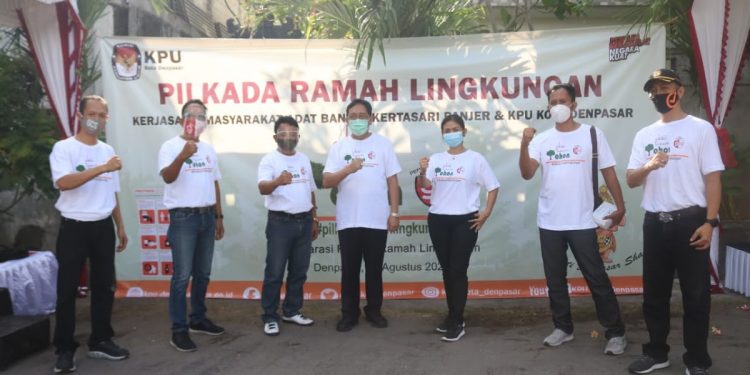 Pilkada Serentak 2020, KPU Denpasar Adakan Kampanye pilkada Ramah Lingkungan