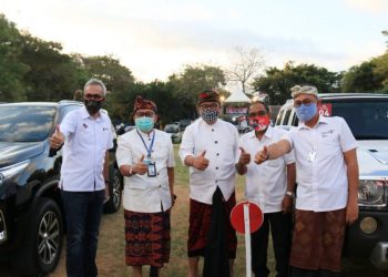 Gelar Hybrid Drive Concert,Wagub Cok Ace Tetap Terapkan Protokol kesehatan