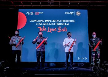 Resmikan Program “We Love Bali”, Bentuk Edukasi Dan Kampanye Penerapan CHSE Bali