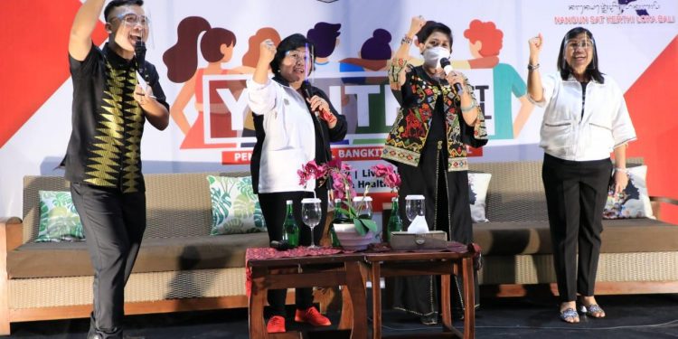 Buka Youth Festival, Ketua Dakranasda Bali Ajak Perajin Berinovasi Dimasa Covid-19