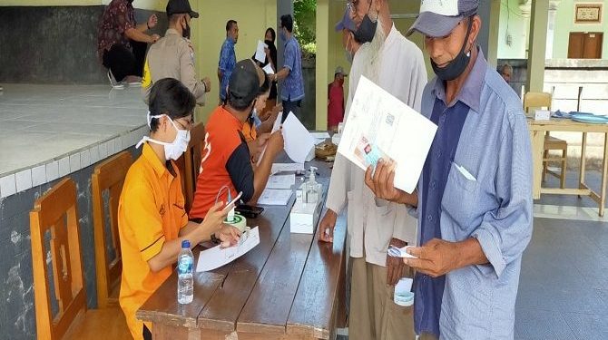Pemerintah Buleleng Kucurkan dana Bantuan Sosial Tunai Covid-19