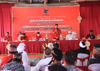 Krama Desa Pakraman Siap Menangkan Paslon Dana-Dipa 75 Persen