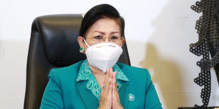Acara Serah Terima dan Pelantikan Ketua Baru TP PKK Bali 2020-2024