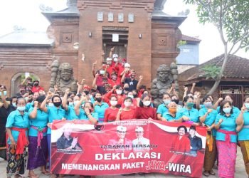 Keluarga Besar Jero Marga Deklarasikan Menangkan Paslon Jaya-Wira