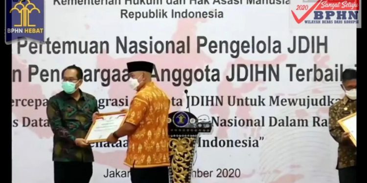 Pempov Bali Dapat 3 Penghargaan Dari Kementerian Hukum Dan Ham