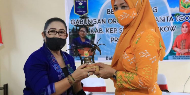 BKOW Bali Terima Kunjungan GOW Kabupaten Kepulauan Selayar