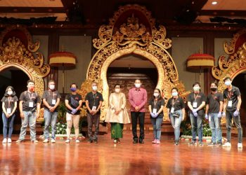 Resmi di Buka Pameran Hybrid UMKM Bali Bangkit diikuti 10 UMKM kuliner & 88 UMKM perajin