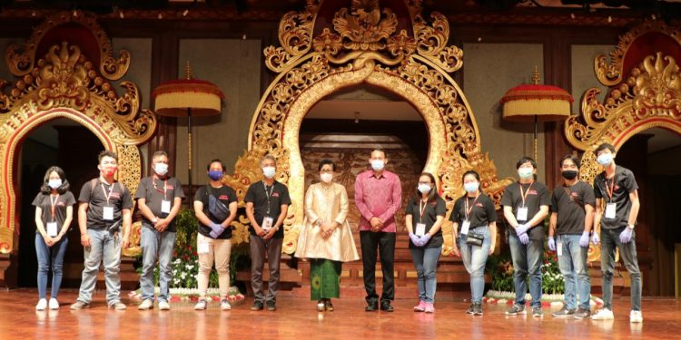 Resmi di Buka Pameran Hybrid UMKM Bali Bangkit diikuti 10 UMKM kuliner & 88 UMKM perajin