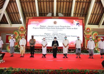 Gubernur Bali Ajak Bendese Madya Se-Bali Kolektif Perkokoh Desa Adat