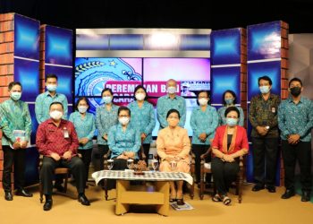 Ny Putri Koster Jadi Narasumber Dialog interaktif bertema ‘Sinergitas Program dan Kegiatan PKK dengan Organisasi Wanita di Provinsi Bali’