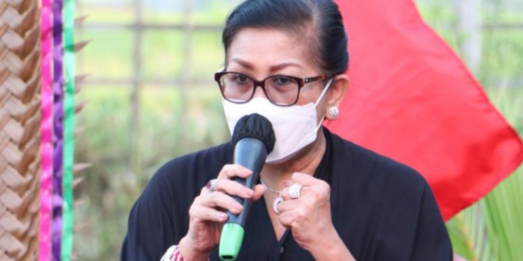 Ny Putri Koster Ajak KNPI Bersinergi Sukseskan Program Pemerintah