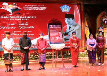 Gubernur Koster Buka Peringatan Bulan Bung Karno III Provinsi Bali