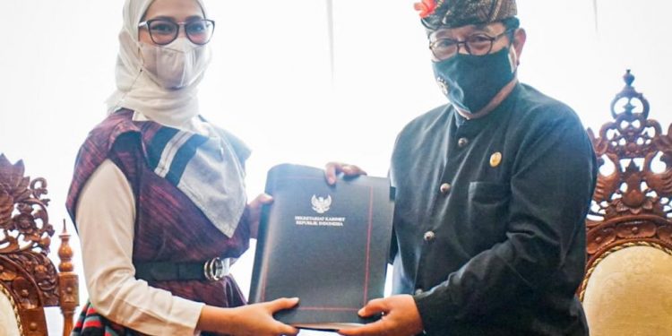 Terima Staff Khusus Presiden, Wagub Cok Ace Dukung Pembentukan Komite Nasional Disabilitas