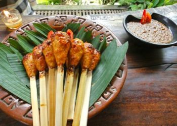 Sate kablet, Sate Khas Bali Yang Tak Kalah Enak Dengan Sate Lili