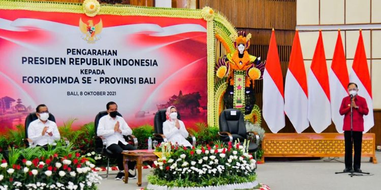 Presiden Jokowi Apresiasi Penanganan Covid-19 di Bali