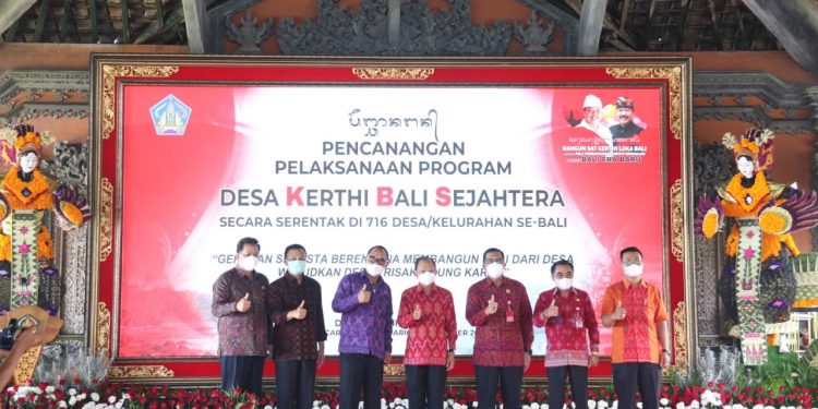 Program Desa Kerthi Bali Sejahtera,Gubernur Koster Bentuk Tim Pegawai Berdasarkan Desa/Kelurahan Asal