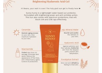Skin Junkie Sunny Hunny, Sunscreen 3-in-1 Untuk Kesehatan Kulit Wajah