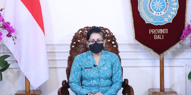 Melalui Gelari Pelangi, Ketua TP PKK Bali Ajak Jaga Ketahanan Ekonomi Keluarga di Masa Pandemi