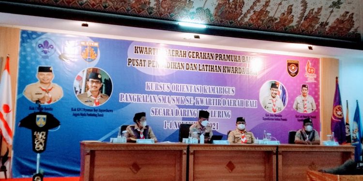 Menuju Pramuka 4.0, Kwarda Bali Selenggarakan Orientasi Kepada KAMABIGUS