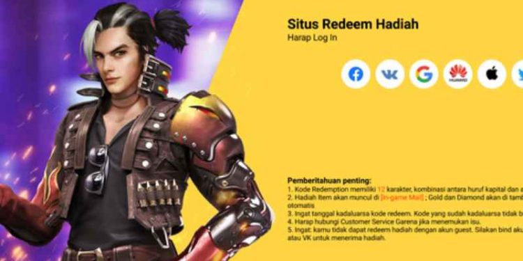 Kode Redeem FF 12 November 2021, Dapatkan Item Langka!