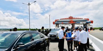 Presiden Jokowi Tinjau Infrastruktur Akses Menuju Lokasi KTT G20