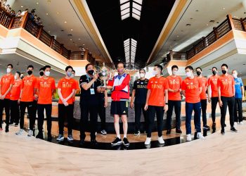 Presiden Jokowi Saksikan BWF World Tour Finals 2021
