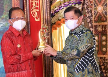 Presiden Jokowi Secara Resmi Luncurkan Peta Jalan Ekonomi Kerthi Bali menuju Bali Era Baru: Hijau, Tangguh, Sejahtera