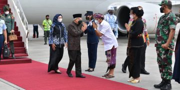 Tiba Pulau Dewata, Wapres Tutup Rapimnas Kadin 2021