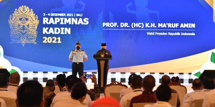 Tutup Rapimnas Kadin, Wapres Dorong Peningkatan  Kapasitas UMKM melalui Kolaborasi Antarpengusaha