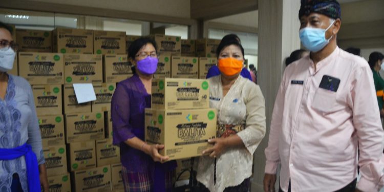TP PKK Provinsi Bali Serahkan Bantuan Sosial untuk Ibu Hamil dan Balita