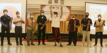 Buka Sinergitas Pentahelix, Sekda Dewa Indra Ajak FPRB Bali Susun Pemetaan Berbasis Ilmiah