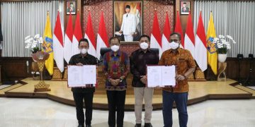 Pemprov Bali Jalin Kerjasama Pemanfaatan Material Hasil Pengerukan dengan PT. Pelabuhan Indonesia (Persero)