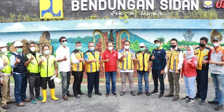 Gubernur Koster Tinjau Progres Pembangunan Bendungan Sidan di Kabupaten Badung