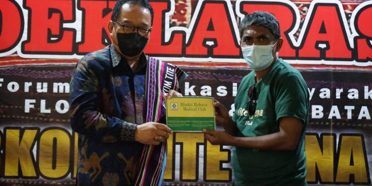 Wagub Cok Ace Hadiri Deklarasi Pembentukan Forum Komunikasi Masyarakat Flores Timur dan Lembata “Titehena Bali”