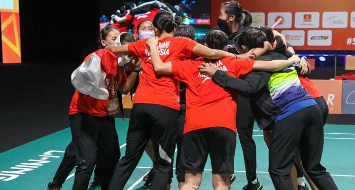 Puasnya Rionny Mainaky Lihat Tim Putri RI Juara BATC 2022