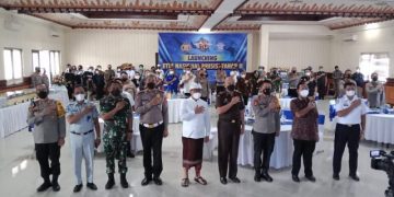 Wakil Walikota Denpasar hadiri pelaksanaan peluncuran sistem tilang E-TLE Presisi Tahap II