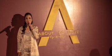 Natasha Dewanti Kepincut Koleksi Label Fashion About To Move by Anggun