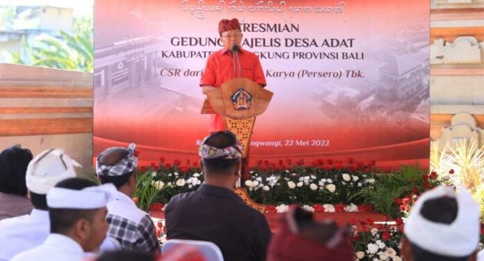 Gubernur Koster Resmikan Kantor MDA Kabupaten Klungkung