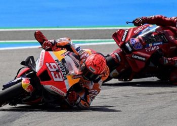 Marc Marquez Keluarkan Jurus Lama, tapi Apa Tangannya Baik-baik Saja?