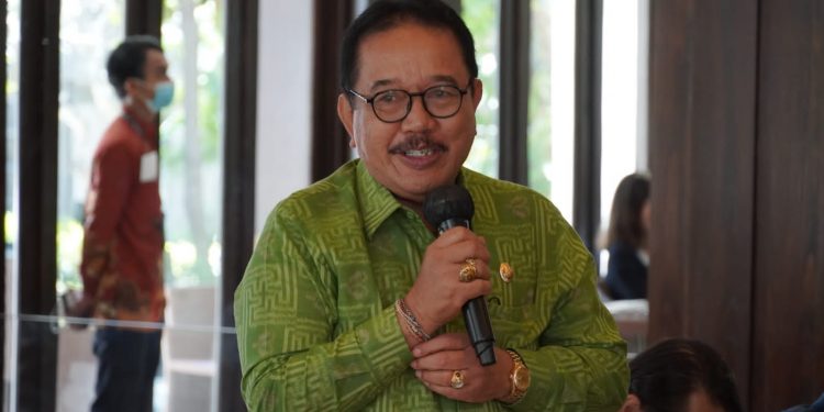 Wagub Cok Ace Terima Kunjungan Resmi Sekretaris Negara & Utusan Khusus untuk Aksi Iklim Internasional Republik Federal Jerman