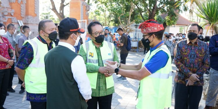 Wagub Cok Ace Tinjau Kesiapan Terminal VVIP Ngurah Rai bersama Menkomarves