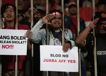 Indonesia ke Final, Satu Stadion Nangis Nyanyi Lagu Tanah Airku