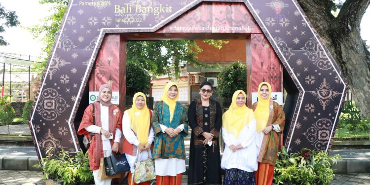 Ny. Putri Koster Terima Kunjungan Ketua Dekranasda NTB