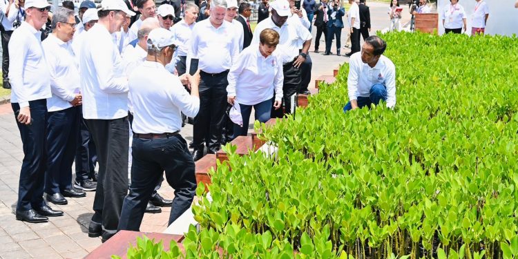 Gubernur Koster Dampingi Presiden dan Kepala Negara G20 Tinjau Tahura