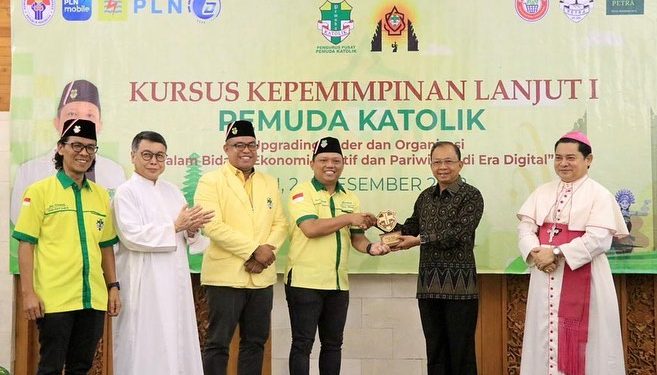 Gubernur Bali Ajak Pemuda Katolik Wujudkan Bali yang Harmonis