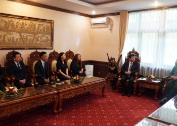 Wagub Cok Ace Terima Kunjungan Walikota Dujiangyan City, Chengdu – Tiongkok