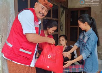 Penyerahan Bantuan PMI Kepada Penyandang Disabilitas Oleh Wagub Kasta