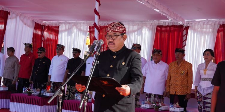 Wagub Cok Ace Pimpin Peringatan Hari Jadi ke-252 Kota Gianyar Tahun 2023
